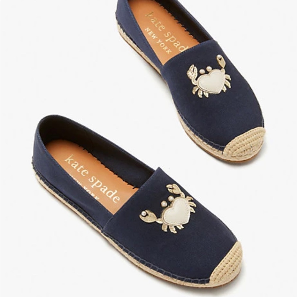 Kate Spade beach date espadrilles